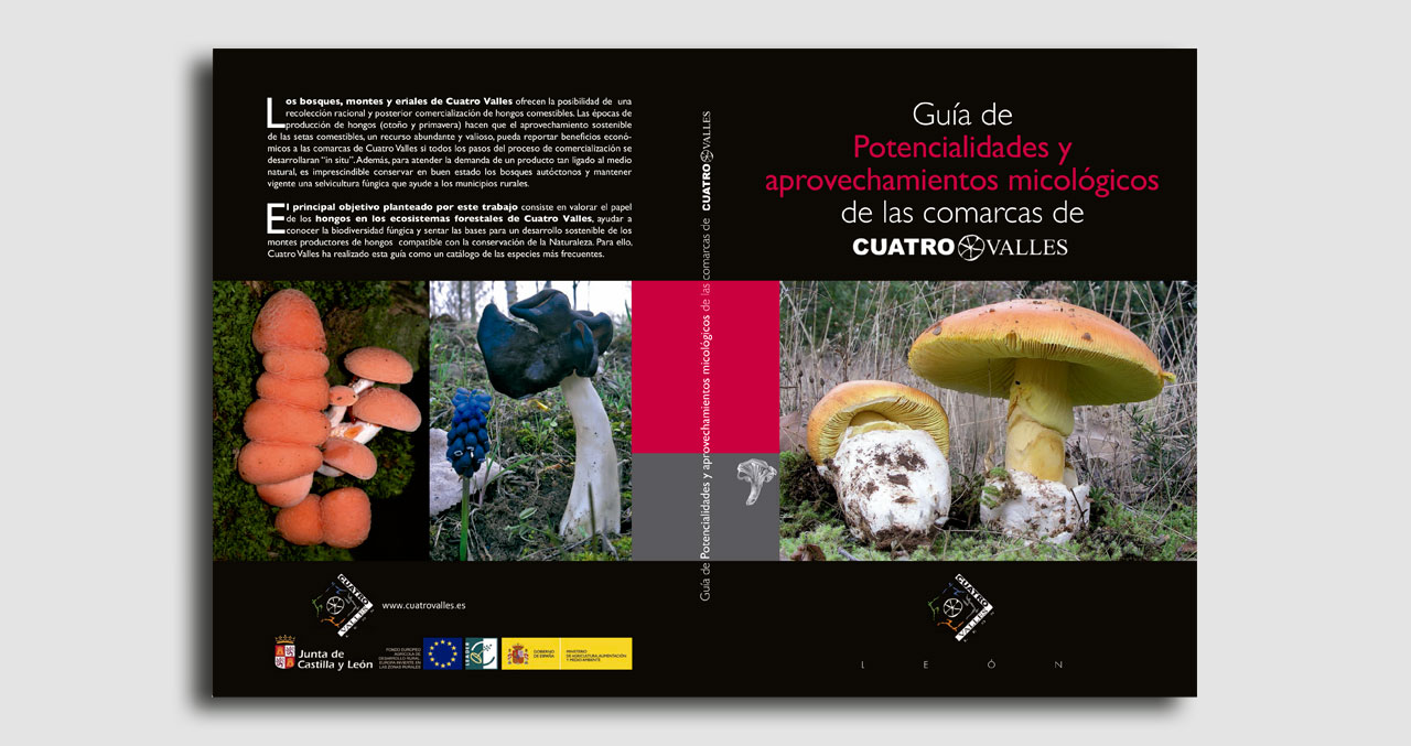 Guía de Potencialidades y aprovechamiento micológicos de las comarcas de Cuatro Valles